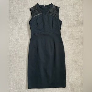 Karen Millen Cutout Lace Midi Dress